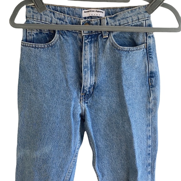 American Apparel Denim - American apparel vintage style mom jeans high rise